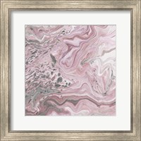 Framed 'Blush Minerals II' border=