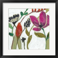Vivid Flowers II Framed Print