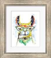 Framed Smarty-Pants Llama