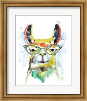 Framed Smarty-Pants Llama