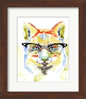 Framed Smarty-Pants Fox