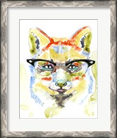 Framed Smarty-Pants Fox