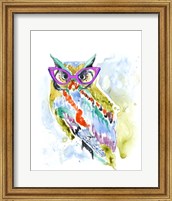 Framed Smarty-Pants Owl