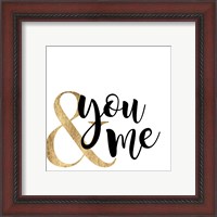 Framed 'Love Quotes II' border=
