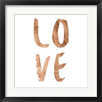 Framed 'Love Quotes III' border=
