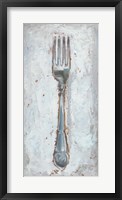 Impressionist Flatware II Framed Print