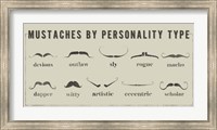 Framed Mustaches Personalities