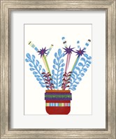 Framed Cheerful Succulent IV