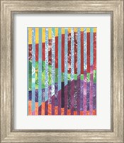 Framed Quilted Monoprints III