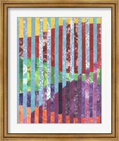 Framed Quilted Monoprints III