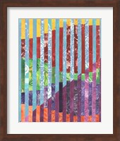 Framed Quilted Monoprints III
