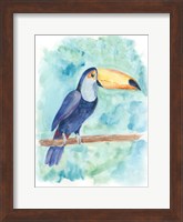 Framed Sweet Tropical Bird I