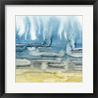 Framed 'Rising Vapors I' border=