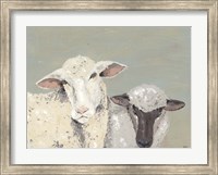 Framed Sweet Lambs I