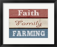 Farm Sentiment V Framed Print