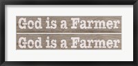 Farm Sign 2-up II Framed Print