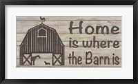 Home & Farm III Framed Print