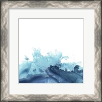 Framed 'Splash Wave III' border=