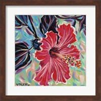 Framed Hawaiian Beauty I