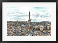 European Afternoon II Framed Print