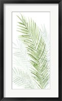 Faint Palms I Framed Print
