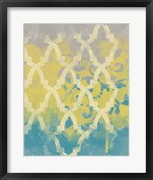 Yellow in the Middle I Framed Print