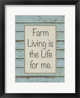 Framed Farm Sentiment II