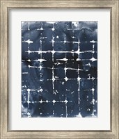 Framed Indigo Ink Motif II