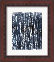 Framed Indigo Ink Motif III