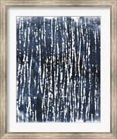 Framed Indigo Ink Motif III