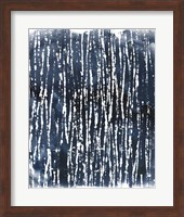 Framed Indigo Ink Motif III