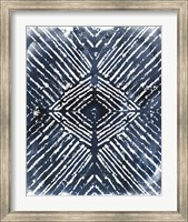 Framed Indigo Ink Motif IV