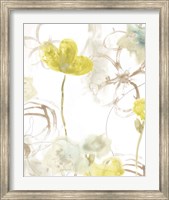 Framed Floral Arc II