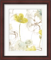 Framed Floral Arc II