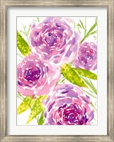 Framed Bouquet Rose II