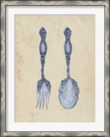 Framed Antique Utensils II