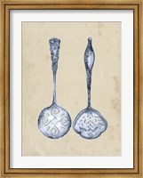 Framed Antique Utensils IV