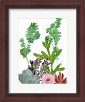 Framed Little Garden I