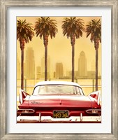 Framed Plymouth Savoy With Palms