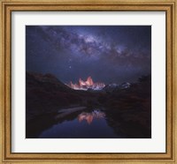 Framed Patagonia Autumn Night