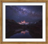 Framed Patagonia Autumn Night