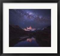 Framed Patagonia Autumn Night