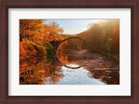 Framed Autumn Lake