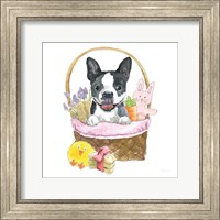 Framed Easter Pups VII