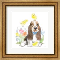 Framed Easter Pups V