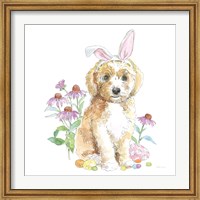 Framed Easter Pups IV