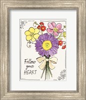 Framed Sunny Bouquets II