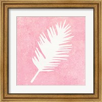 Framed 'Tropical Fun Palms Silhouette I' border=