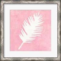 Framed Tropical Fun Palms Silhouette I