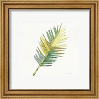 Framed 'Tropical Fun Palms I' border=